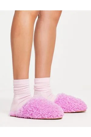 UGG Maxi curly slides in bright