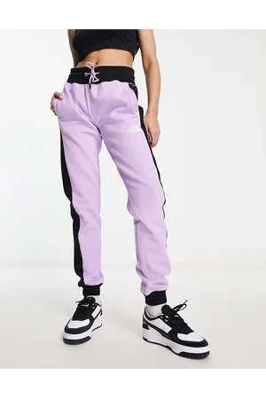 The North Face Icon fleece joggers in lilac