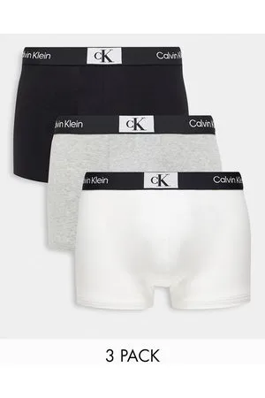 Calvin Klein CK 96 3 pack cotton trunks in