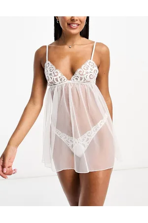 ASOS Damen Unterkleider & Röcke - Lorna bridal premium embroidered chemise in