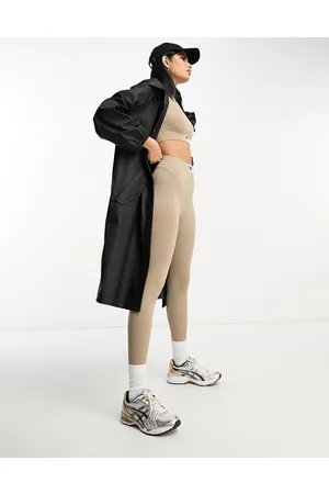ASOS Rubberised rain parka coat in