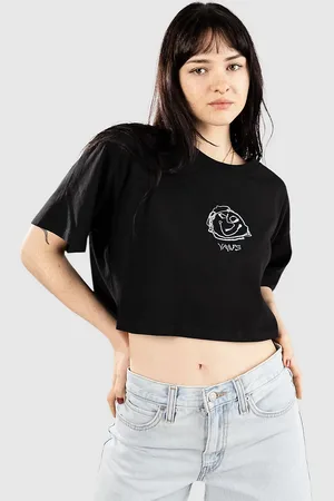 Vans Grinning Face Relax Crop T-Shirt