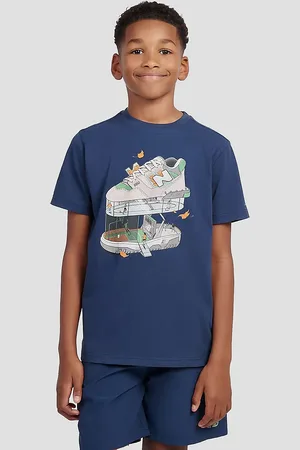 New Balance Fitness Centre Illustrated Graphic Kids T-Shirt