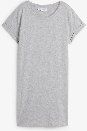 bonprix Boxy-Longshirt mit kurzen Ärmeln