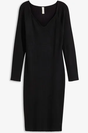 bonprix Strickkleid, Ripp-Strick