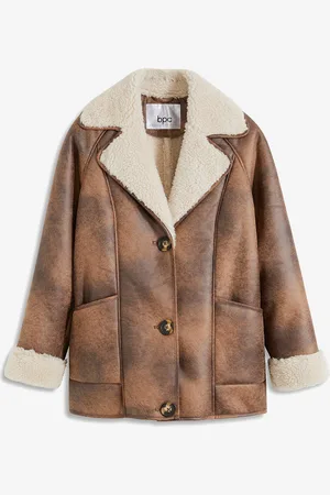 bonprix Jacke aus Lammfellimitat