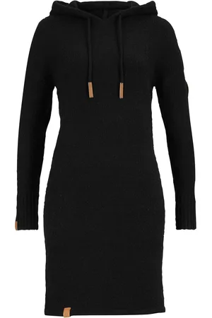 bonprix Strickkleid mit Kapuze