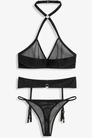 bonprix Bralette + String + Strapshalter (3-tlg.Set)