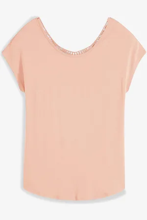 bonprix Shirt mit Häkeleinsatz