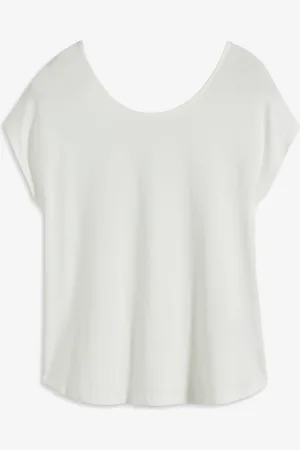bonprix Shirt mit Häkeleinsatz