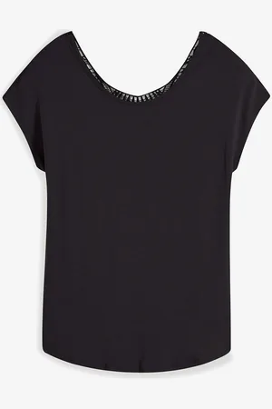 bonprix Shirt mit Häkeleinsatz
