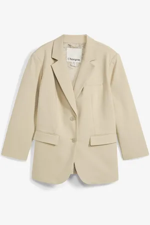 bonprix Oversize-Blazer mit leichten Schulterpolstern