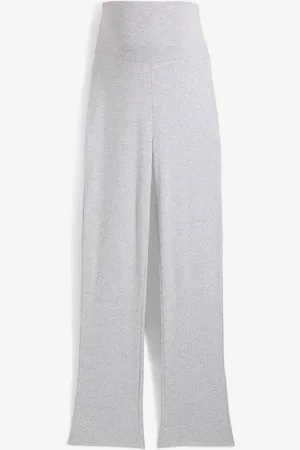 bonprix 2-in-1 Umstandshose aus Jersey für die Schwangerschaft und danach, Straight