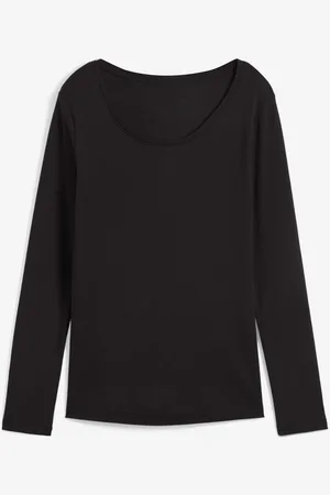 bonprix Langarmshirt aus reiner Bio-Baumwolle