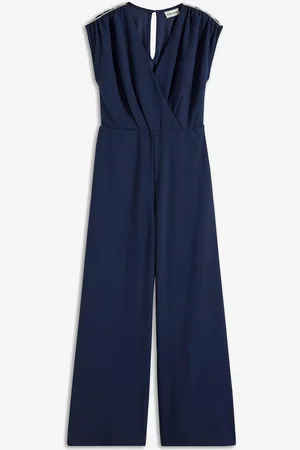 bonprix Jumpsuit mit Strass-Band
