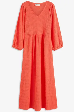 bonprix Midikleid aus strukturiertem Jersey