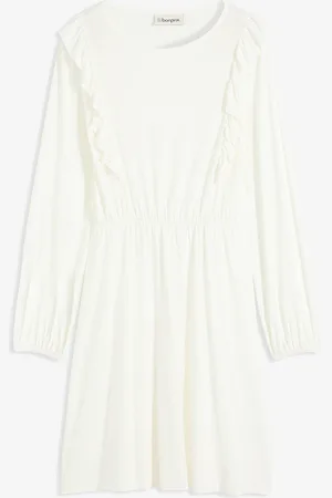 bonprix Jerseykleid mit Volants