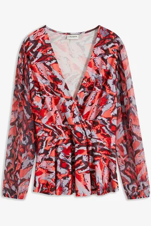 bonprix Langarmshirt aus softem Viskose-Mix