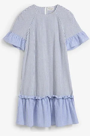 bonprix Minikleid aus Seersucker