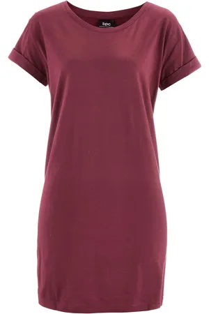 bonprix Boxy-Longshirt mit kurzen Ärmeln