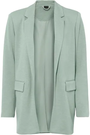 bonprix Langer Jersey-Blazer mit Taschen