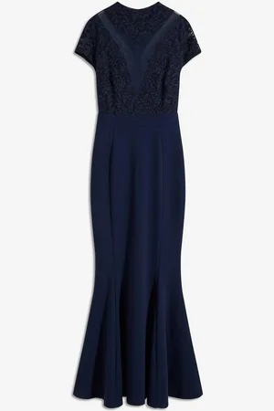 bonprix Maxikleid mit Spitze und Mesh