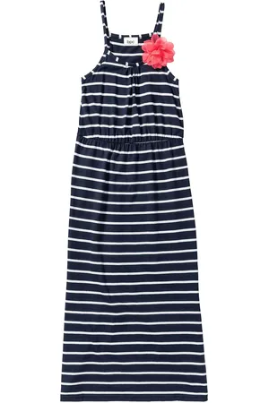 bonprix Mädchen Maxikleid mit Blume