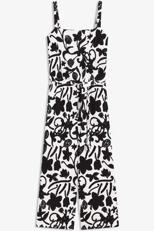 bonprix Bedruckter Jumpsuit aus strukturiertem Jersey