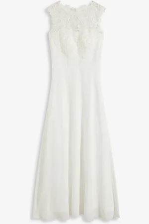 bonprix Abend-Maxikleid mit Spitze