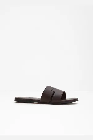 bonprix Pantolette aus Leder