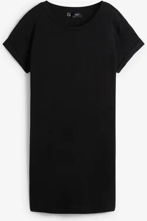 bonprix Boxy-Longshirt mit kurzen Ärmeln