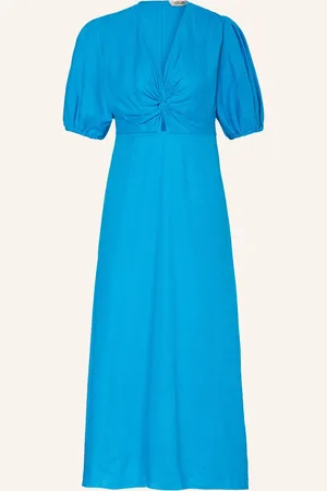 Diane von Furstenberg Kleid Majorie Mit Leinen