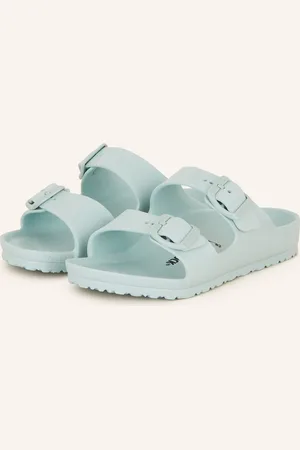 Birkenstock Pantoletten Arizona Eva gruen