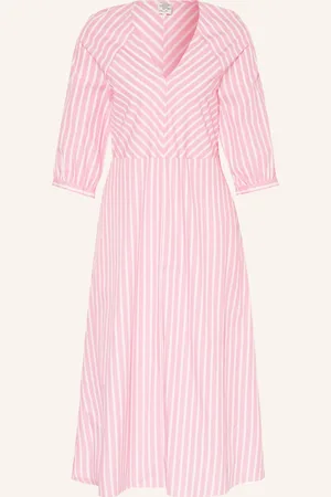 Baum und Pferdgarten Kleid Aba Mit 3/4-Arm pink