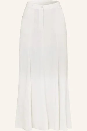 MARELLA Rock Selina Mit Leinen weiss