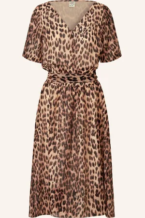 Baum und Pferdgarten Kleid Abna beige