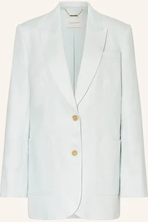 ZIMMERMANN Leinenblazer Natura blau