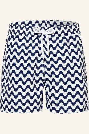 Frescobol Carioca Badeshorts Copacabana blau