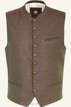 Hammerschmid Trachtenweste Robert Slim Fit gruen