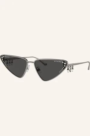 Jimmy Choo Sonnenbrille jc4001b Mit Schmucksteinen grau
