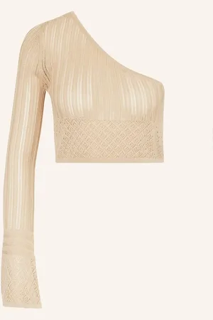Something New One-Shoulder-Strickshirt Snrayee