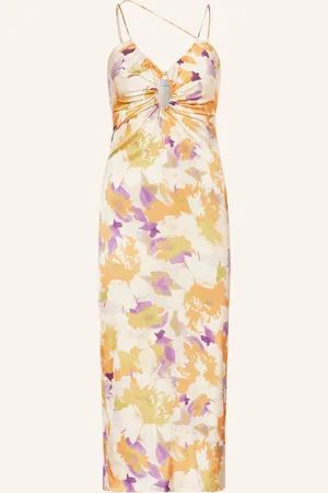 Patrizia Pepe Kleid Mit Cut-Out orange