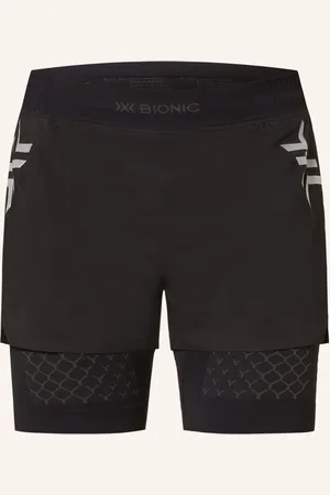 X Bionic 2-In-1-Laufshorts Twyce® Race grau