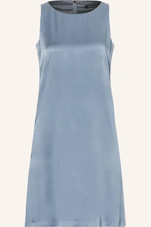 Luisa Cerano Satinkleid blau