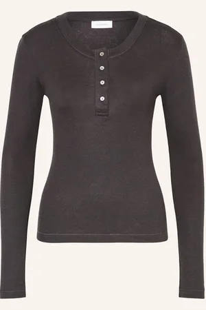 DARLING HARBOUR Henley-Shirt grau