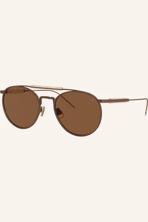 Brunello Cucinelli Sonnenbrille bc2004st braun