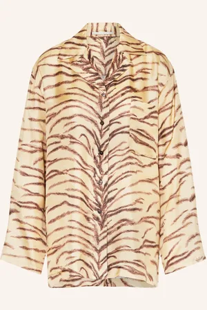 Stella McCartney Seidenbluse beige