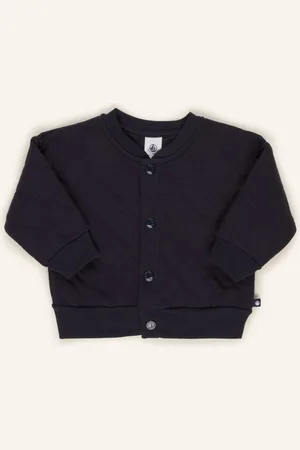 Petit Bateau Steppjacke Aus Jersey blau