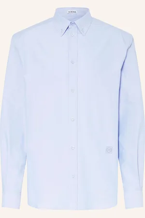 Loewe Hemd Comfort Fit blau