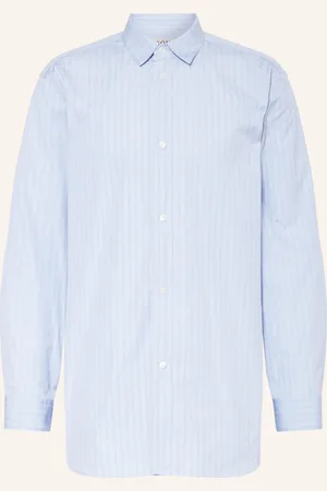 Rohe Róhe Hemd Comfort Fit blau